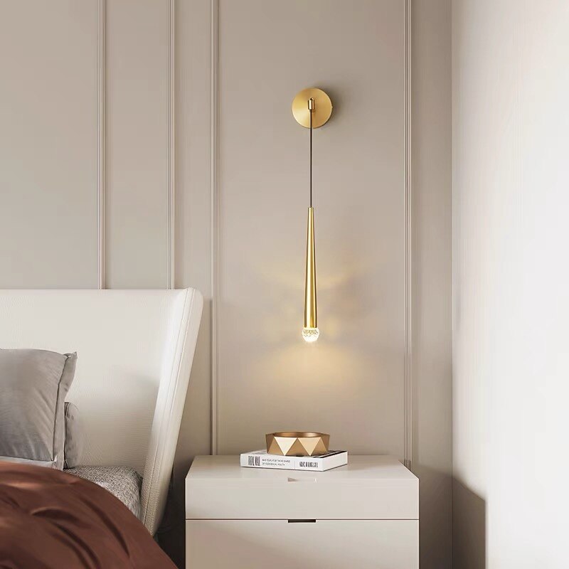 مصباح جداري داخلي 1-light 10 وات led لغرفة النوم وغرفة الطعام مصباح جداري نحاسي 2026 - $262.69 –P6