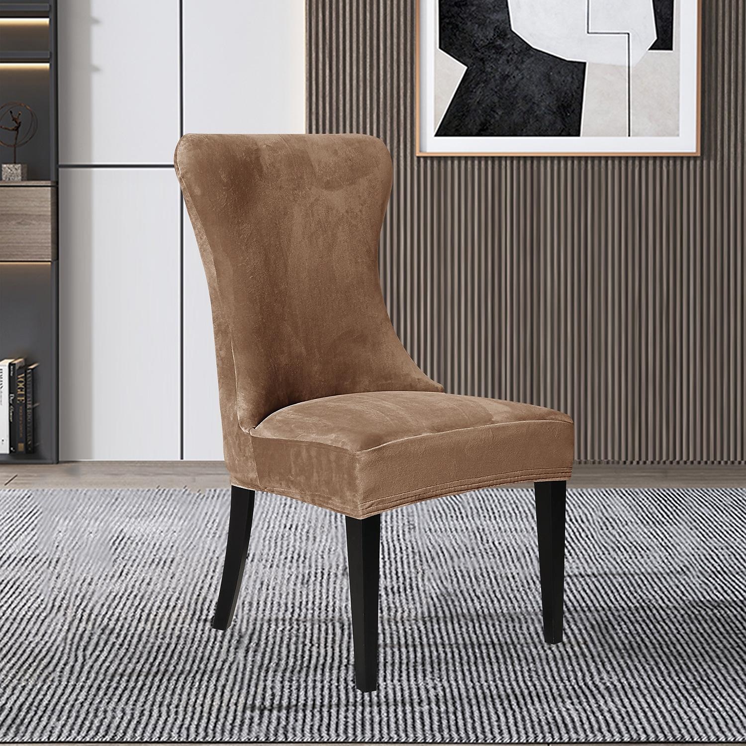 Armless discount wingback chair