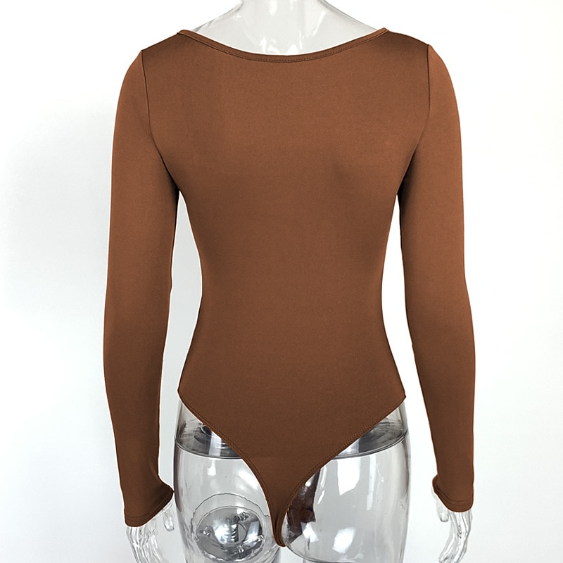 Latinamerikansk dans Trikot / Onesie Ren Färg Dam Träning Dagliga kläder Långärmad Polyester 2025 - $15.99 –P9