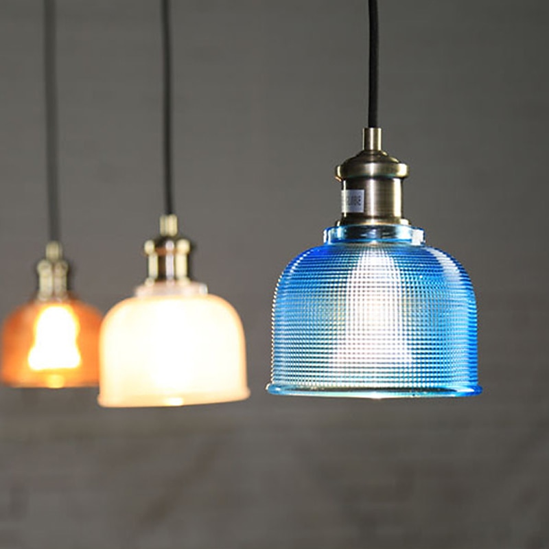 14,5 cm lampada a sospensione design singolo led vetro rame stile vintage elettrolitico stile nordico 220-240v del 2025 a $93.99 –P9