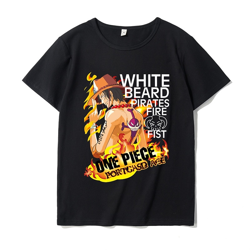 One Piece Opice D. Luffy Trička Tisk Grafika Pro Pro páry Pánské Dámské Dospělé Karneval Plesová maškaráda Horká ražba Běžné / Denní 2025 - $20.99 –P5