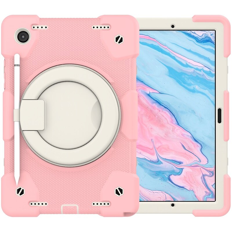 Tábua Capa da Caixa Para Samsung Galaxy Tab A8 10.5'' 2022 2021 Portátil Punho Com Suporte Armadura PC Silicone Para Crianças de 2025 por $37.99 –P9