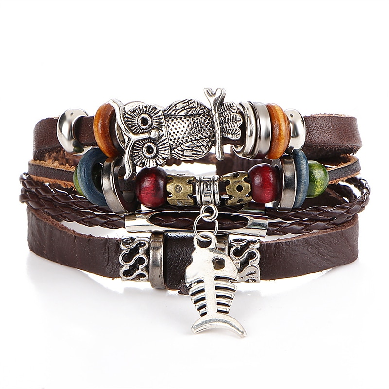 Women's Bracelets Artistic Party Color Block Bracelets & Bangles / Black / Silver / Blue / Fall / Winter 2025 - $9.49 –P4