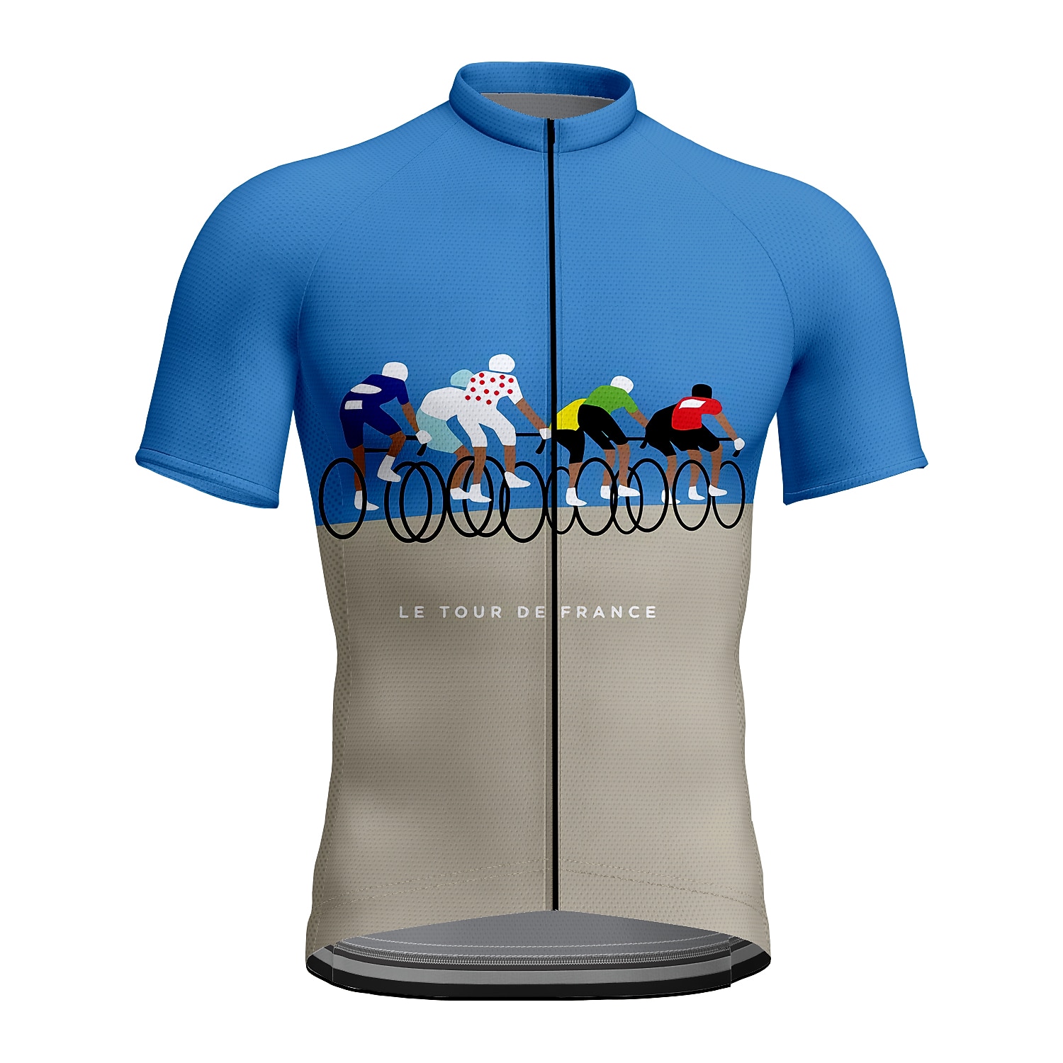 Men's Cycling Jersey Funny Short Sleeve Bike Jersey Top with 3 Rear Pockets Mountain Bike MTB Road Bike Cycling Quick Dry Reflective Strips Back Pocket Moisture Wicking Sports Pink Blue Green 2026 - $30.99 –P1