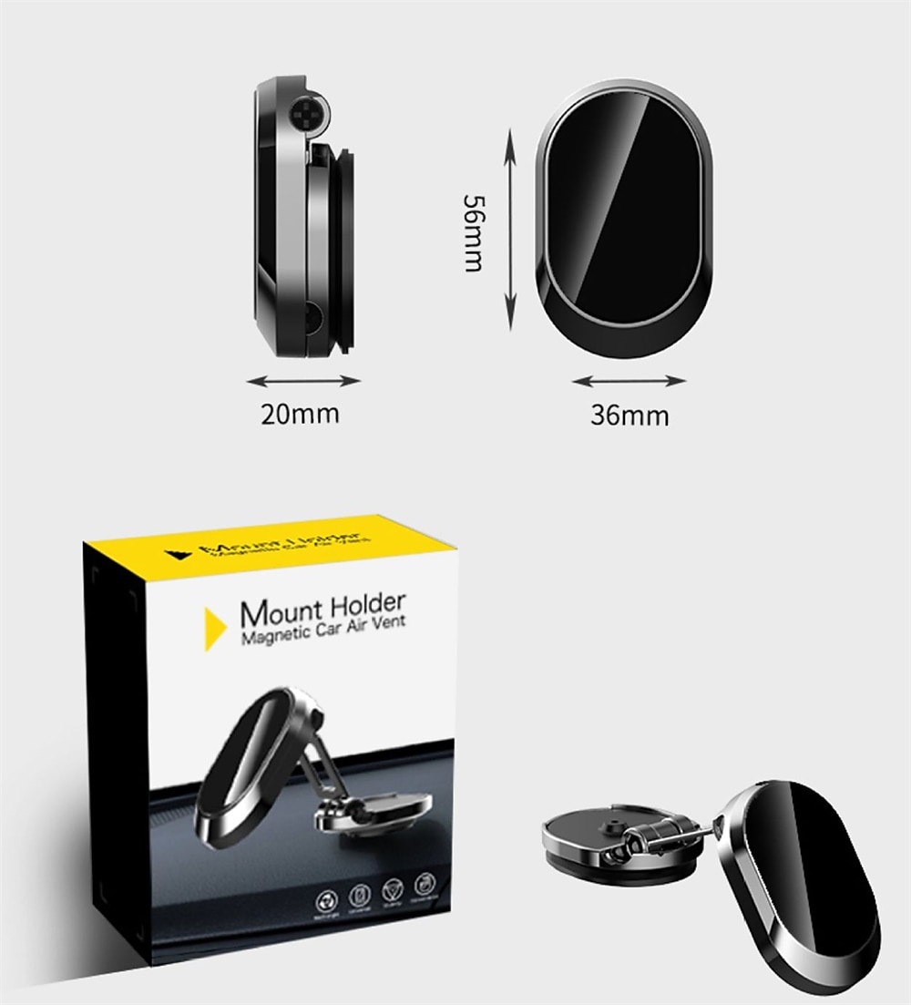 Magnetic Car Phone Holder Magnet Smartphone Mobile Stand Cell GPS Support For iPhone 13 12 XR Xiaomi Mi Huawei Samsung LG 2025 - $16.99 –P9