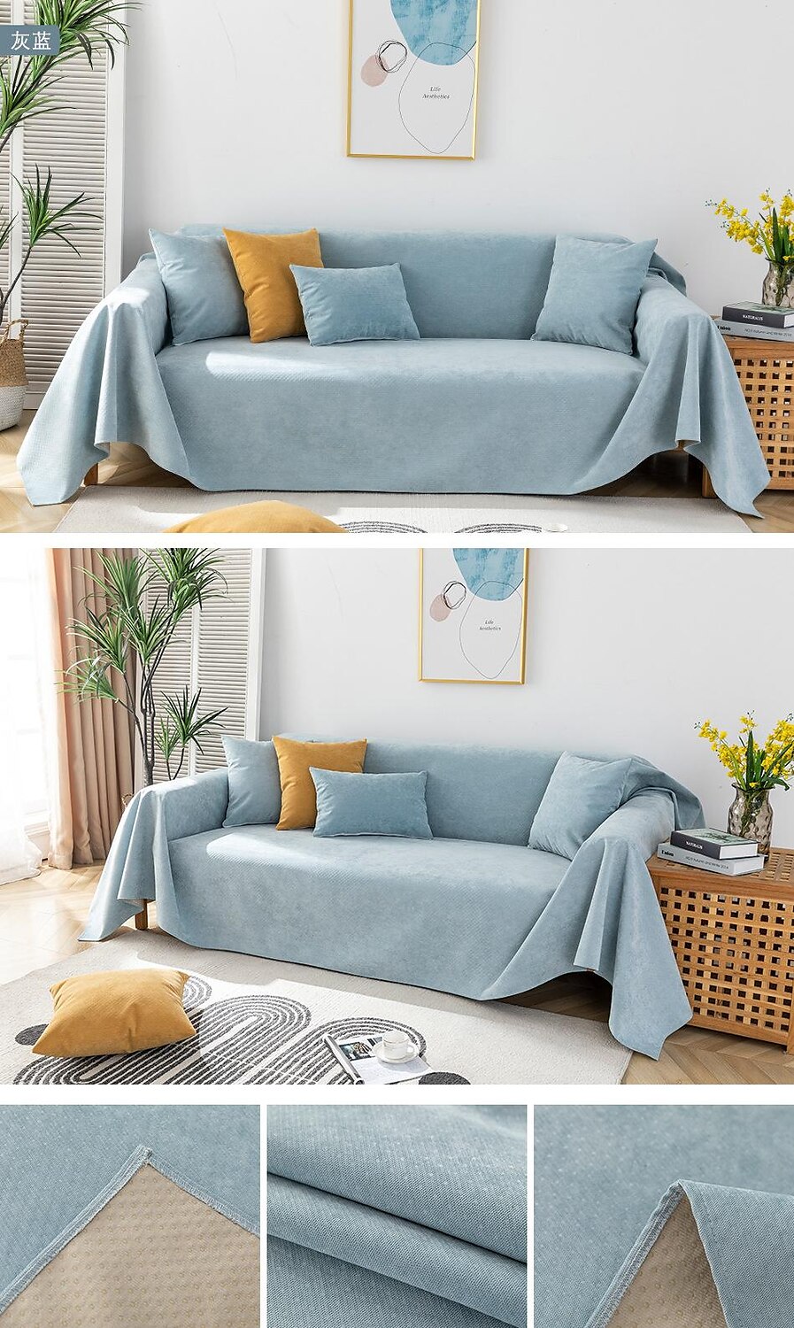 Waterproof Couch Covers Sofa Towel Blanket Farmhouse Slipcovers For Dogs Pet,Sectional Sofa Cover For Love Seat,L Shaped,3 Seater,Arm Chair,Washable Couch Durable Protector 2025 - $40.99 –P8