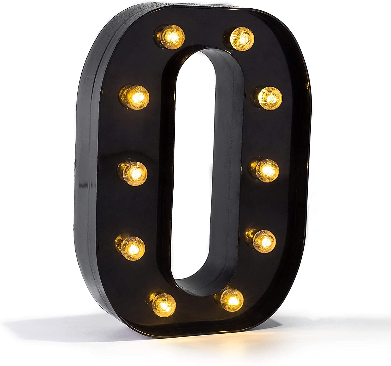 lettere a led luci 26 alfabeto & lampade arabe decorative nere a batteria per feste di matrimonio, compleanno, casa, bar (nero freddo) di nuova concezione del 2025 a $11.99 –P20