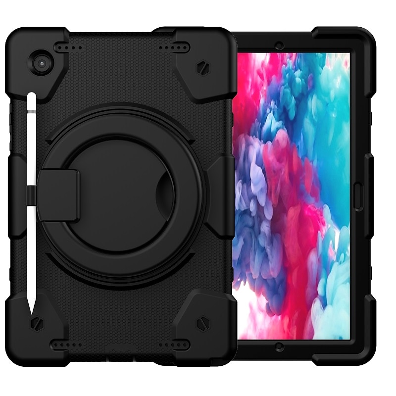 Tábua Capa da Caixa Para Samsung Galaxy Tab A8 10.5'' 2022 2021 Portátil Punho Com Suporte Armadura PC Silicone Para Crianças de 2025 por $37.99 –P4
