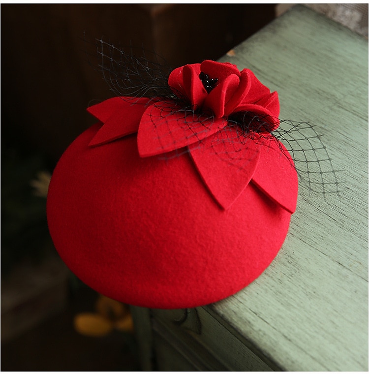 Retro Vintage 1950s Fascinator Hat Kate Middleton Women's Masquerade Party / Evening Bachelorette Party Adults Hat 2025 - $35.99 –P7