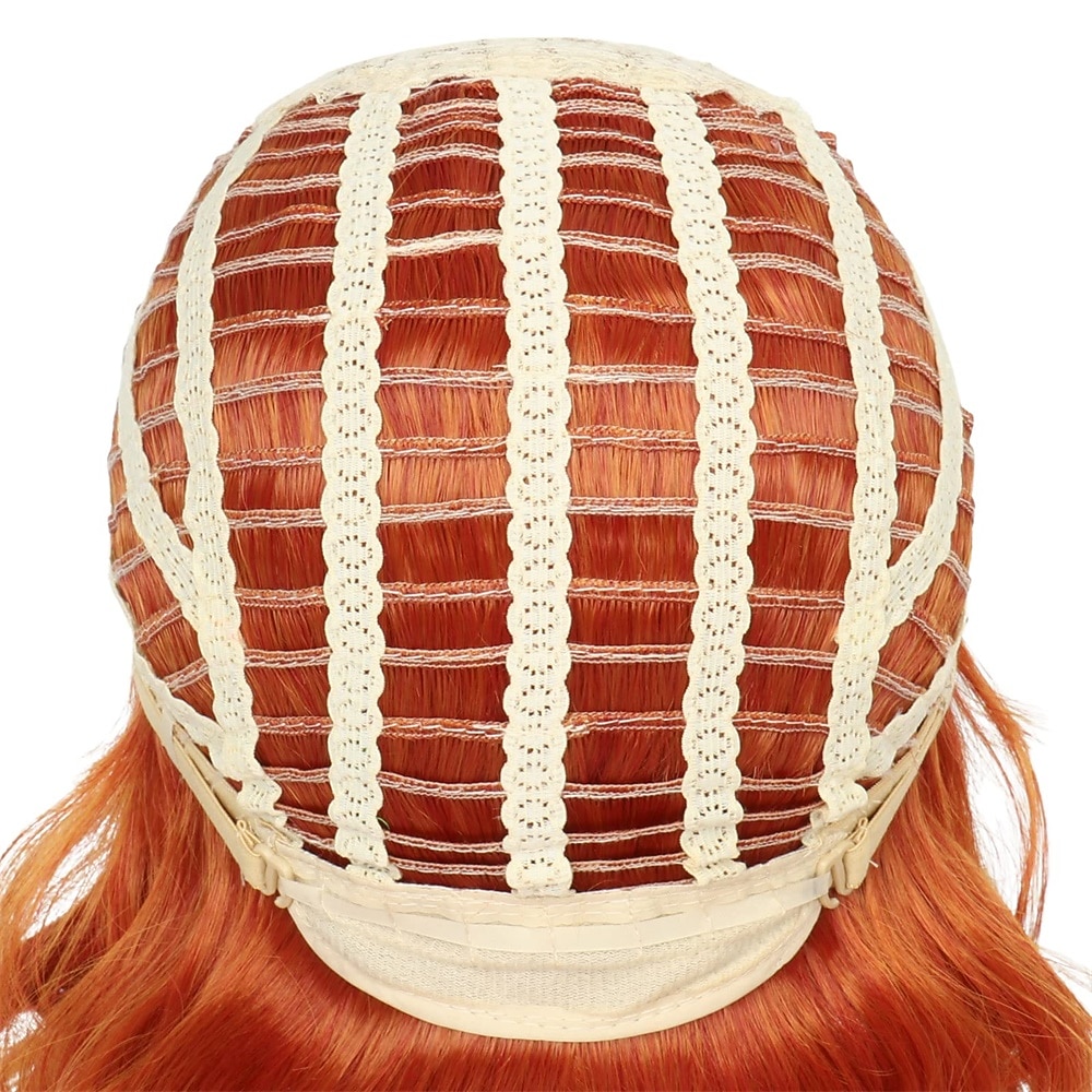 misuhair lucy περούκα χάλκινη κόκκινη lucille 50's περούκα νοικοκυράς για γυναίκες μόνο για ενήλικες περούκες αποκριάτικες περούκες 2025 - $22.99 –P2