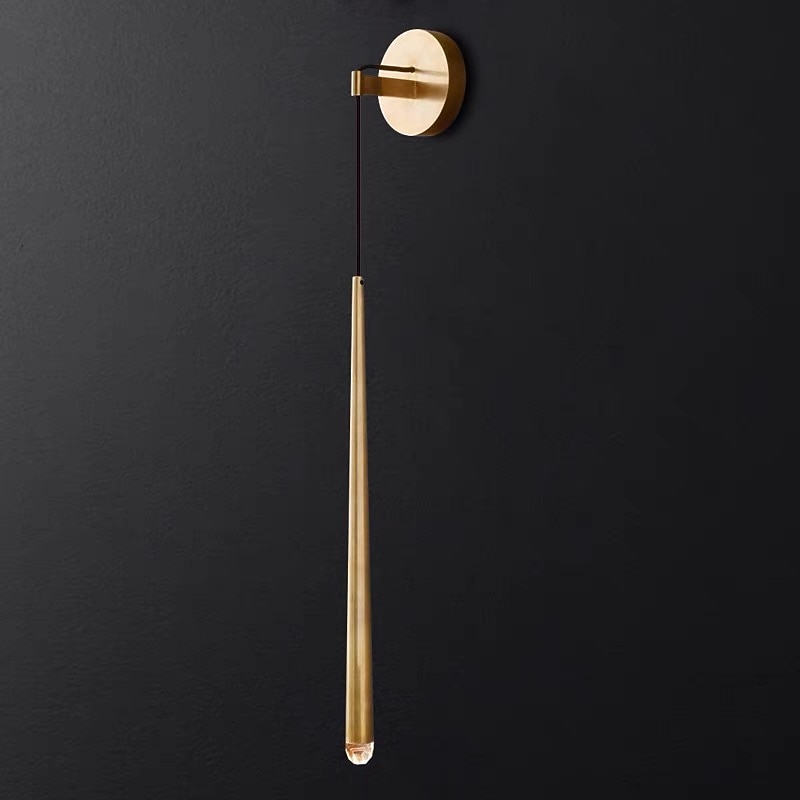 مصباح جداري داخلي 1-light 10 وات led لغرفة النوم وغرفة الطعام مصباح جداري نحاسي 2026 - $262.69 –P2