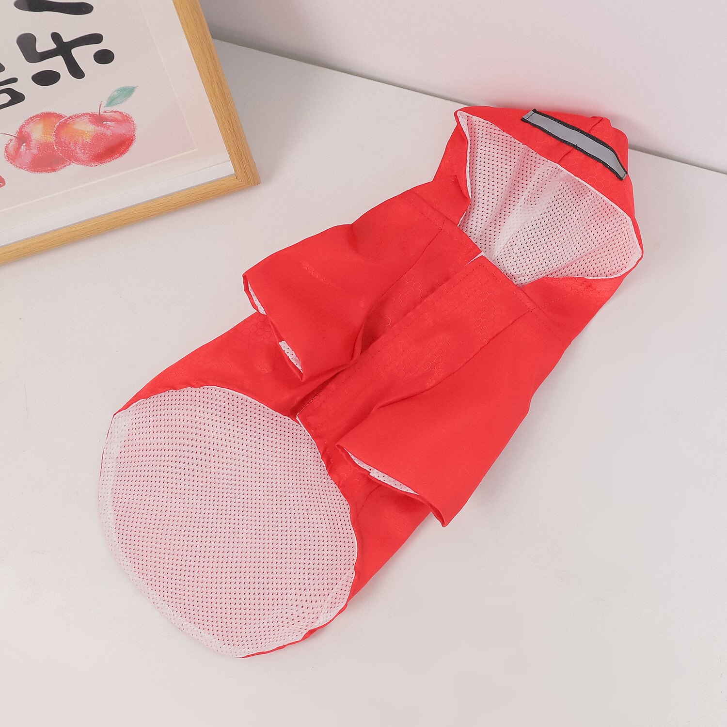 Cachorros Gatos Capa de Chuva Jaqueta de Chuva Moda Clássico Reflector Prova-de-Água Macio Lavável Confortável Ao ar livre Casual / Diário Roupas para cães for Bichon Frise Pomerânia Animais de de 2025 por $15.99 –P9