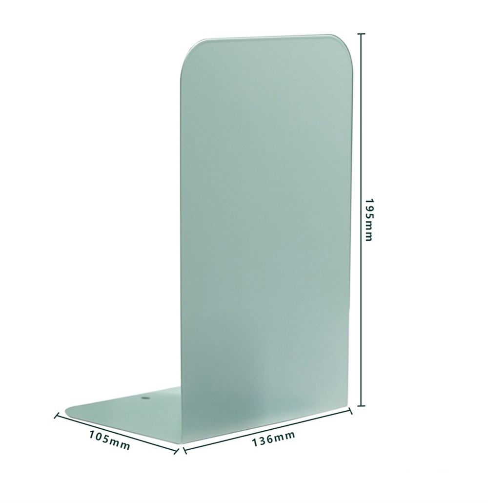 Boek eindigt 1 paar Metaal Decoratieve boekensteun Antislip boekensteunen Boekensteunen voor School Kantoor Bedrijf Makkelijk mee te nemen Wijnoogst Economy Universal Antislip Heavy Duty 2026 - $21.99 –P4