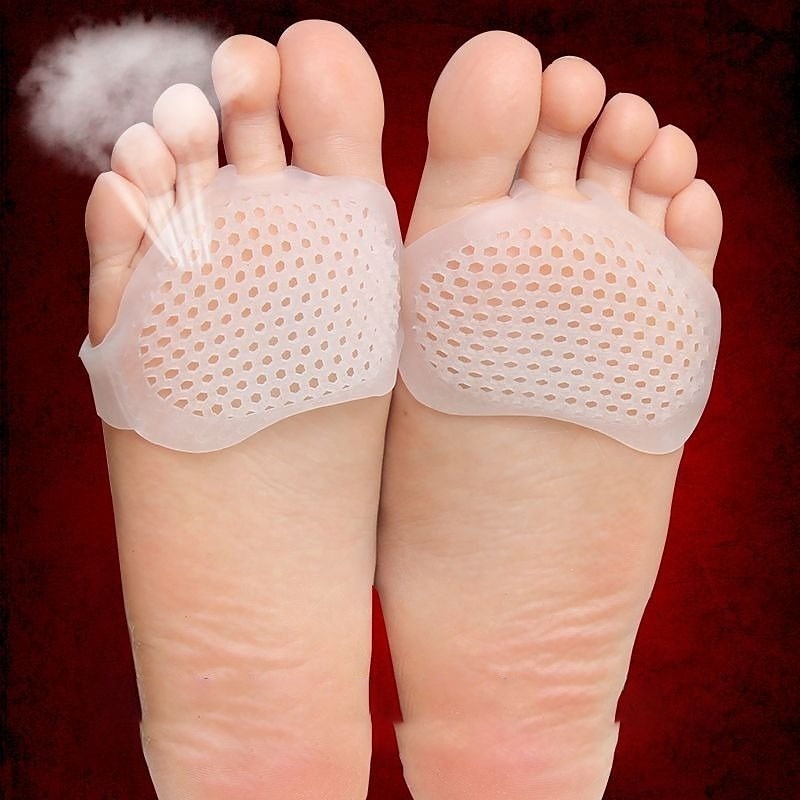 Women's Silicone Forefoot Pad Anti-Wear Height Increasing Fixed Casual / Daily Nude / White 1 Pair All Seasons 2024 - $4.99 –P2