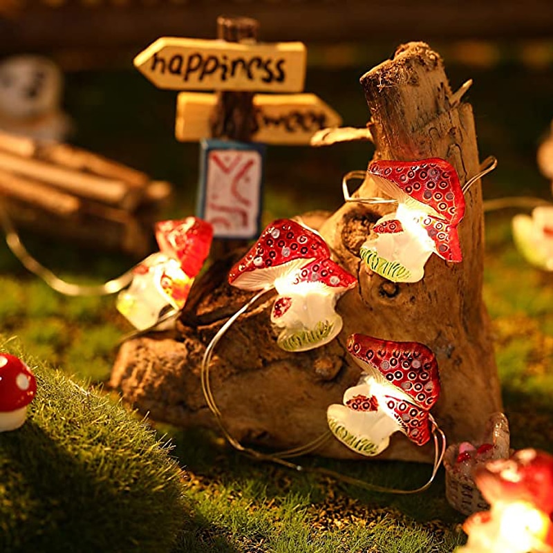 solenergi kirsebærblomst lysstreng 4m 40led utendørs vanntett hage fe lys jule bryllupsfest uteplass helligdager balkong hjem dekorasjon 8 modus belysning 2025 - $23.99 –P11