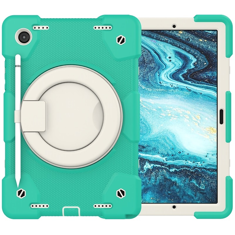 Tábua Capa da Caixa Para Samsung Galaxy Tab A8 10.5'' 2022 2021 Portátil Punho Com Suporte Armadura PC Silicone Para Crianças de 2025 por $37.99 –P7
