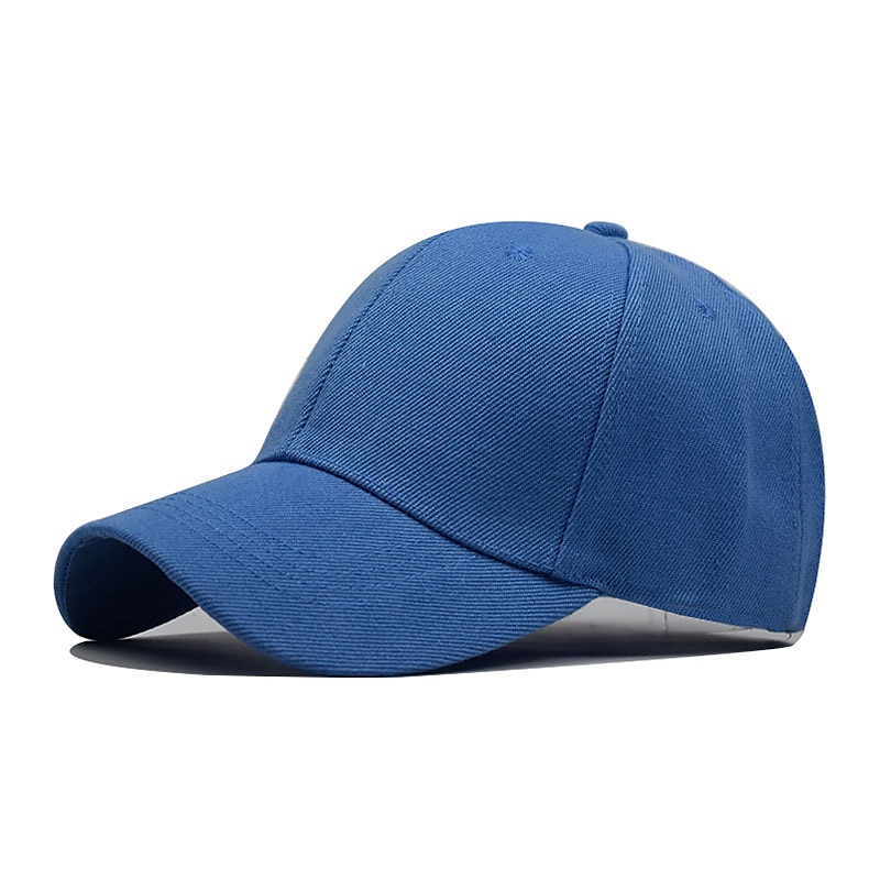 1 pz berretto unisex casual solido curvo visiera parasole berretto da baseball cappelli di snapback regolabili per le donne uomini hip hop cap street papà cappello del 2025 a $5.99 –P4