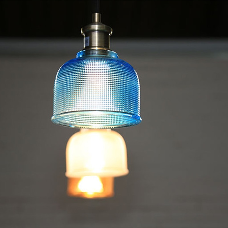 14,5 cm lampada a sospensione design singolo led vetro rame stile vintage elettrolitico stile nordico 220-240v del 2025 a $93.99 –P7