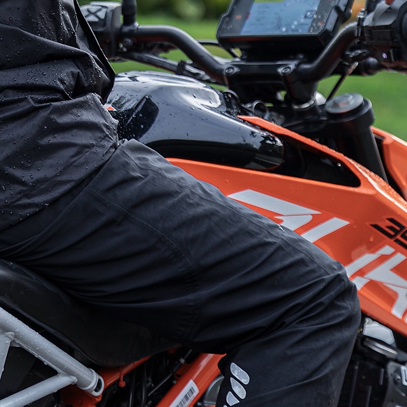 ROCKBROS Herr Cykelbyxor Cykel Byxa Underdelar Vinter Bergscykling Vägcykling sporter Vattentät Vindtät Regnsäker Snabb tork Svart Kläder Cykelkläder 2025 - $34.99 –P9