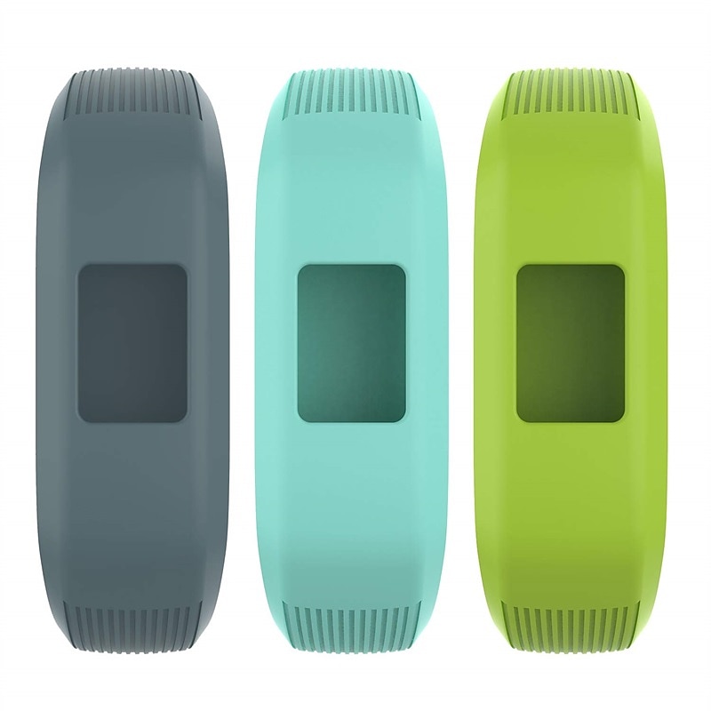 2025年 3パック 時計バンド のために ガーミン Vivofit 3 Vivofit JR Vivofit jr 2 シリコーン 置換 ストラップ 弾性ある 防水 調整可 スポーツバンド リストバンド  コレクション – $16.99 –P5
