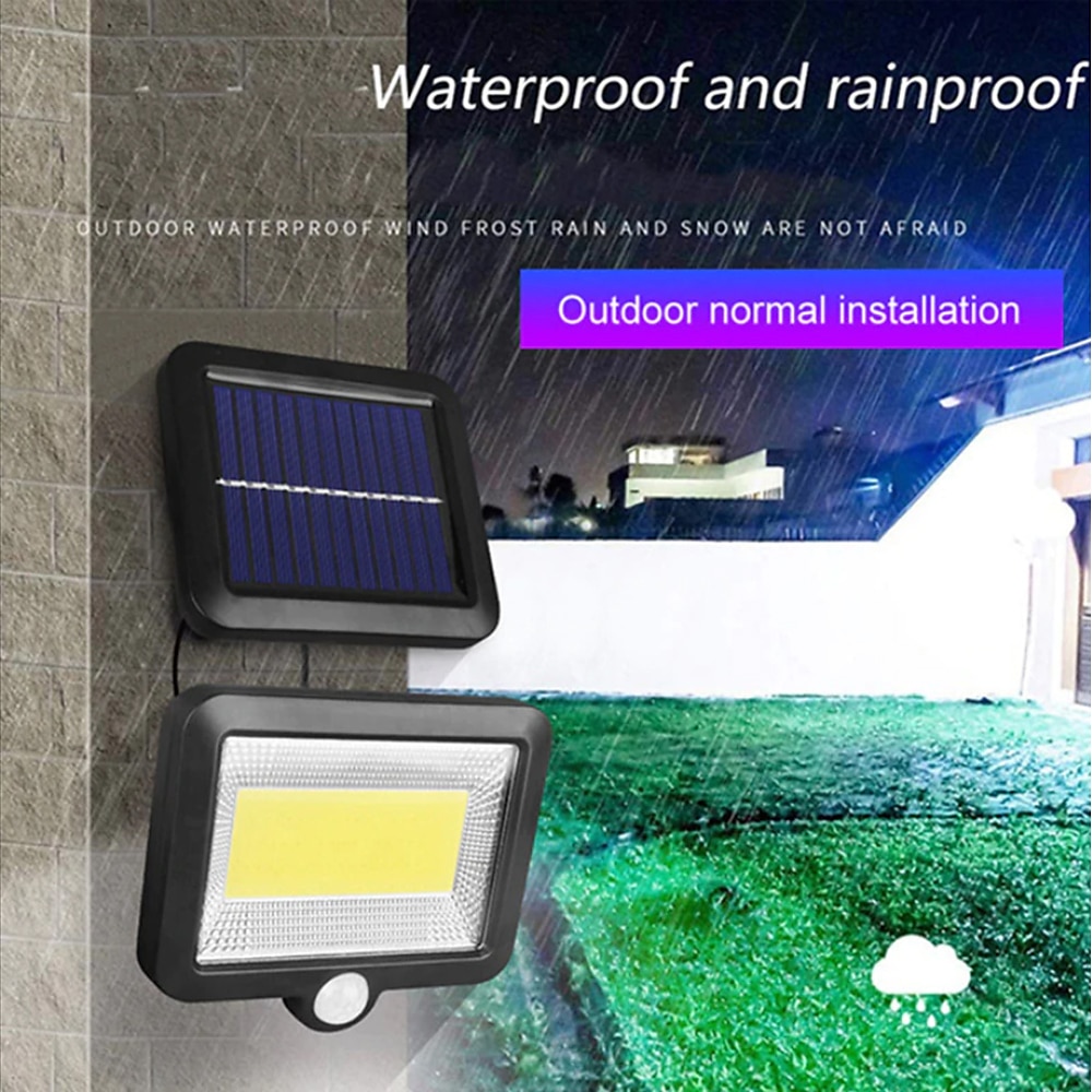 LED Flood Lights Split Solar Lamp Outdoor Motion Sensor LED Solar Floodlight Outdoor Safety Solar Lamp Waterproof 3 Lighting Modes Including 16.4 Feet (about 5 meters) Cable Suitable for Garden Yard Garage 2025 - $29.99 –P3