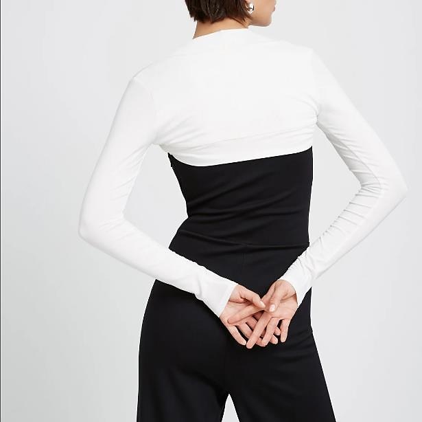 Estolas Femininas Bolero Voile / Transparente Básico Proteção Solar Manga Longa Elastano Estolas de Casamento Com Cor Pura Para Convidado do casamento Todas as Estações de 2025 por $38.99 –P2