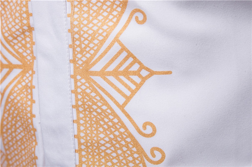 Herren Hemd Moderne afrikanische Outfits Afrikanischer Druck Dashiki Maskerade Erwachsene Hemd Party 2025 - $35.99 –P13