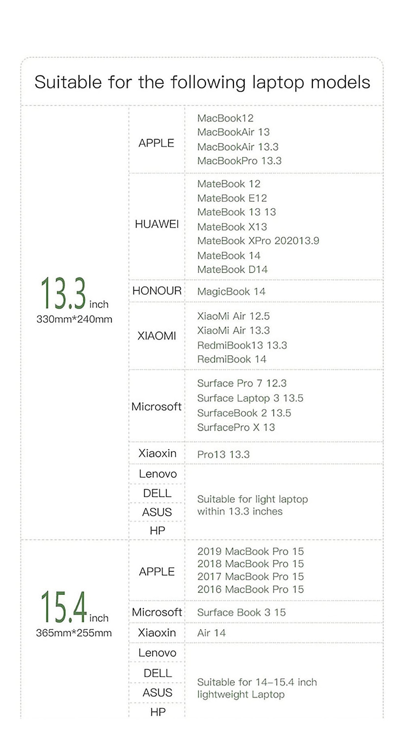 laptop sleeves litbest 10" 12" 14" veske til bærbar PC, kompatibel med macbook, hp, dell, lenovo, asus, acer, chromebook notebook, vanntett støtsikker pu skinn solid farge, for kontor&amp; skoler 2026 - $22.99 –P1