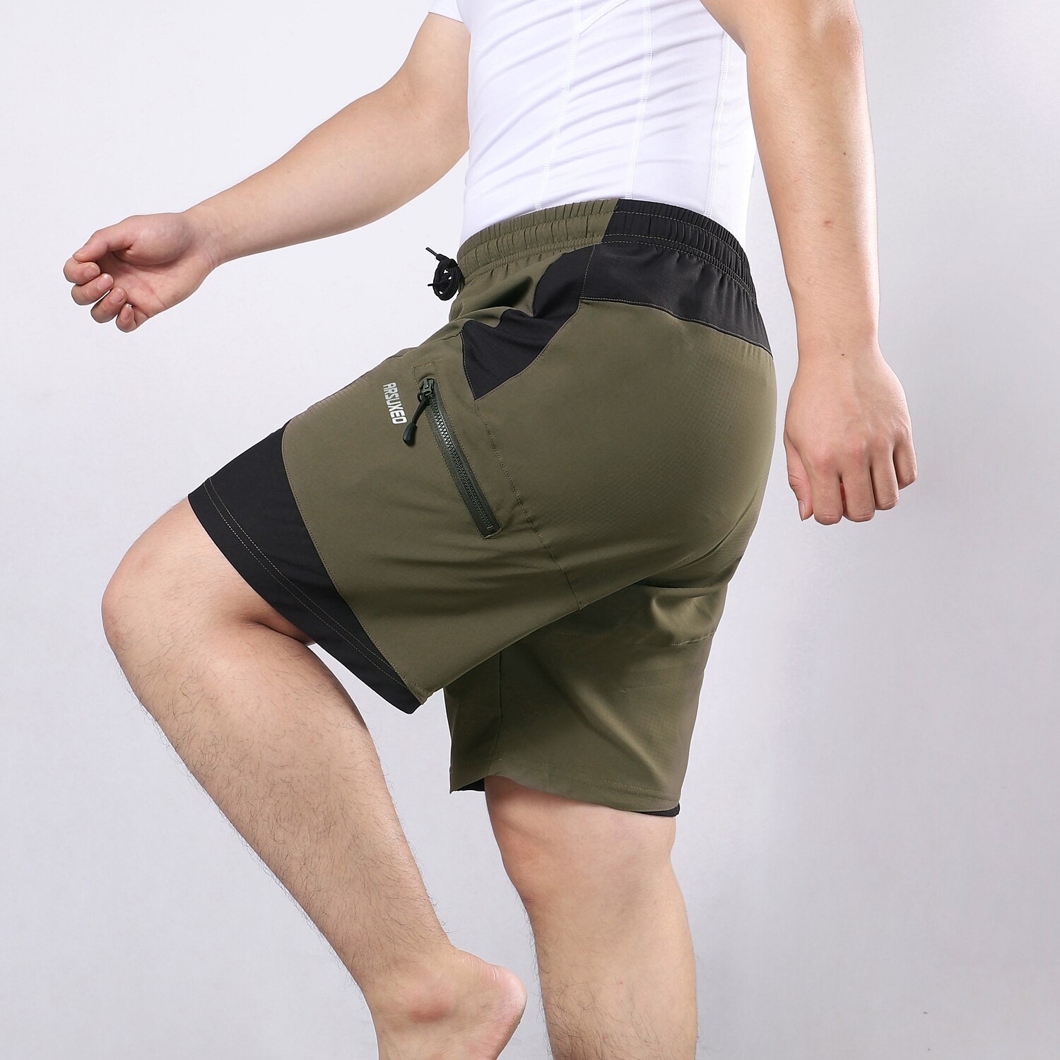 Arsuxeo Per uomo Pantaloncini per MTB Pantaloncini da ciclismo Pantaloncini da bici Bicicletta Pantaloncini Pantaloncini per MTB Adattabile Ciclismo da montagna Cicismo su strada Gli sport Pad 3D del 2025 a $41.99 –P3