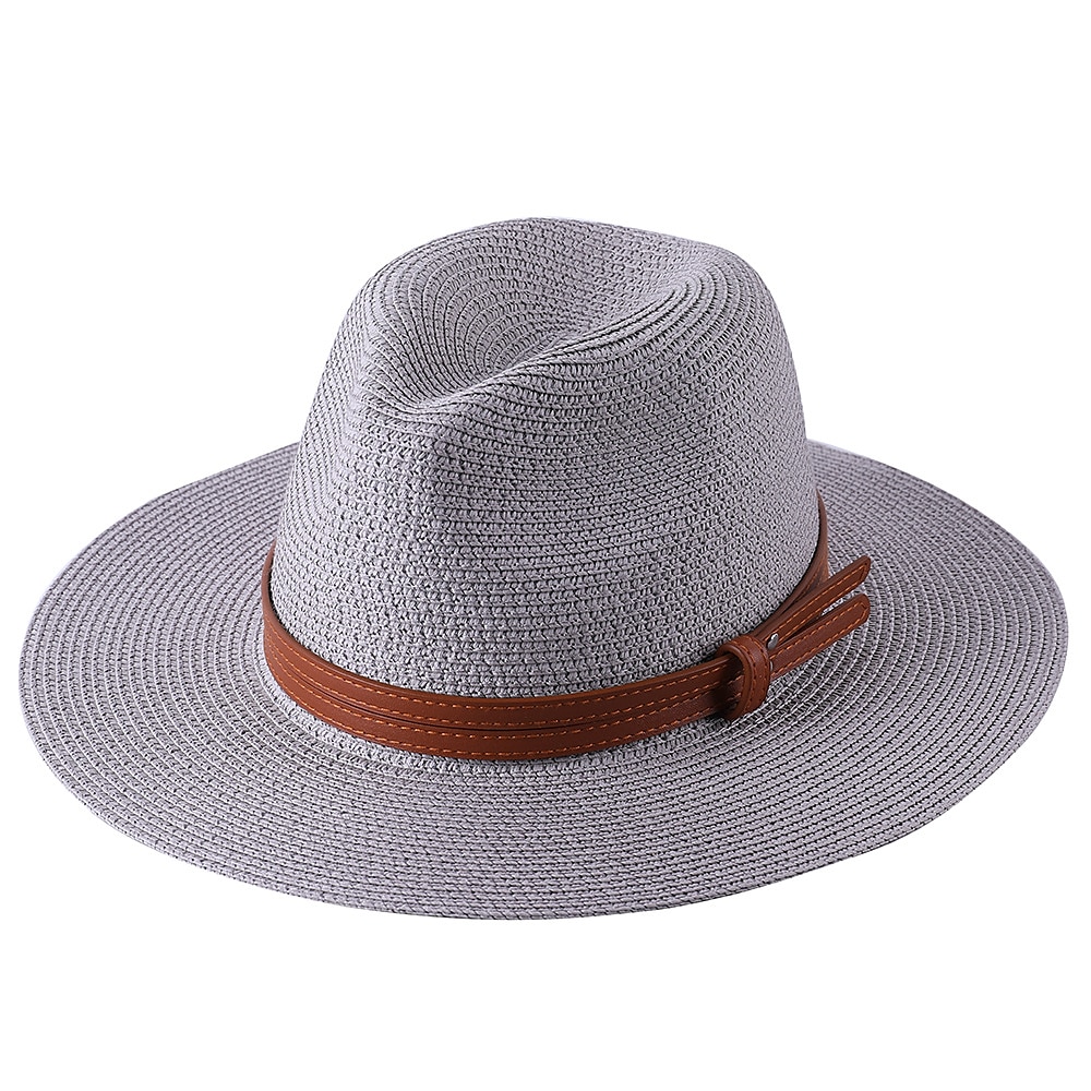Women's Cowboy Hats 1pcs Basic Brown Band Western Hats 2025 - $15.99 –P9