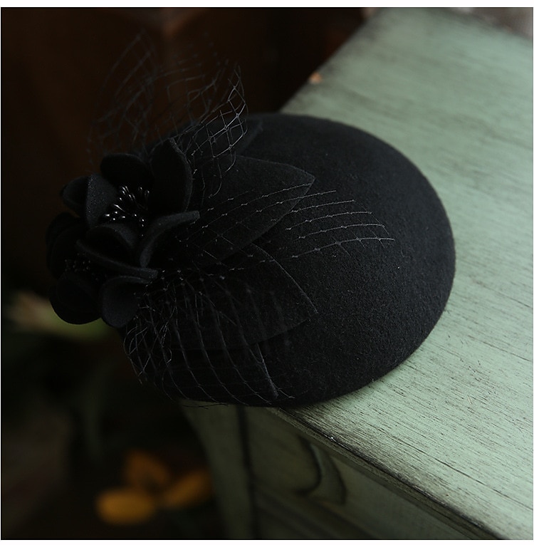 Retro Vintage 1950s Fascinator Hat Kate Middleton Women's Masquerade Party / Evening Bachelorette Party Adults Hat 2025 - $35.99 –P8