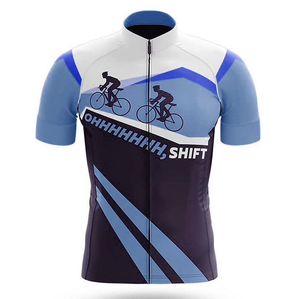 21Grams Herr Cykeltröja Kortärmad Cykel Överdelar med 3 bakfickor Bergscykling Vägcykling Andningsfunktion Snabb tork Fuktabsorberande Reflexremsa Grön Gul Röd Färgblock Polyester Elastan sporter 2025 - $23.19 –P5