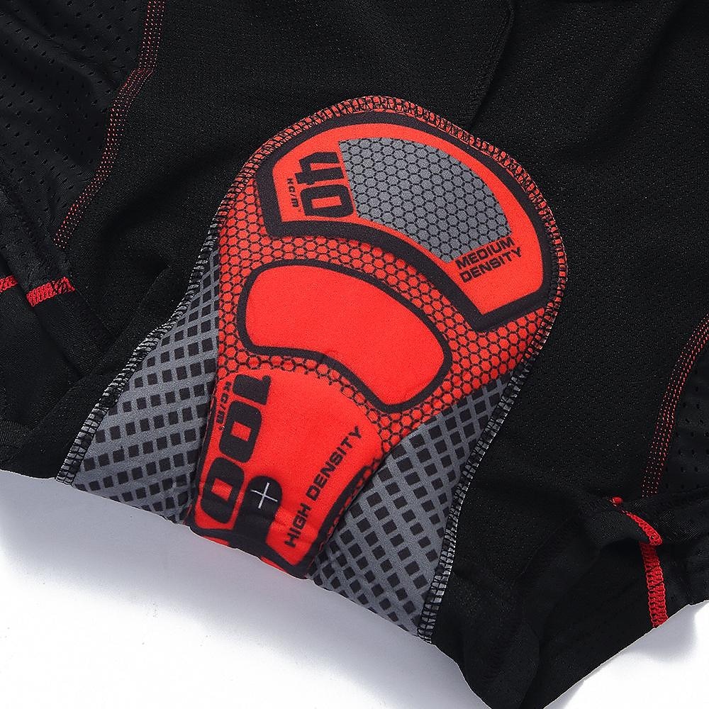 WOSAWE Voor heren Fietsondergoed Fietsbroek Gevoerde wielrenshorts Fietsen Short / Broekje Ondergoedshorts Semi-strakke pasvorm Bergracen Wegwielrennen Sport 4D Pad Ademend Sneldrogend Vermindert 2025 - $19.99 –P14