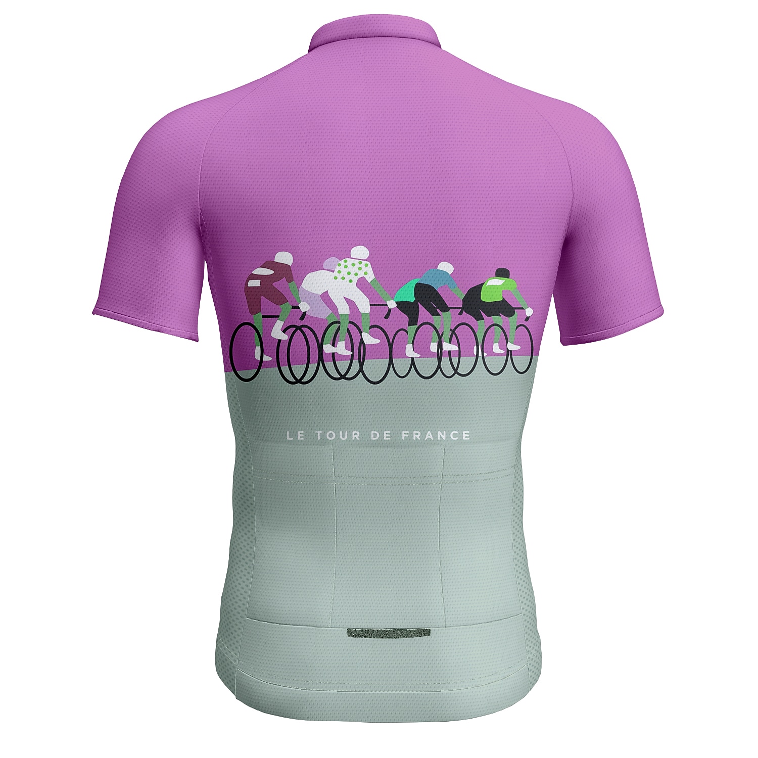 Men's Cycling Jersey Funny Short Sleeve Bike Jersey Top with 3 Rear Pockets Mountain Bike MTB Road Bike Cycling Quick Dry Reflective Strips Back Pocket Moisture Wicking Sports Pink Blue Green 2026 - $30.99 –P6