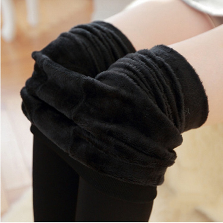 Mujer Pantalones de lana Medias Plano Media cintura Longitud total Negro Otoño invierno 2025 - $12.99 –P1