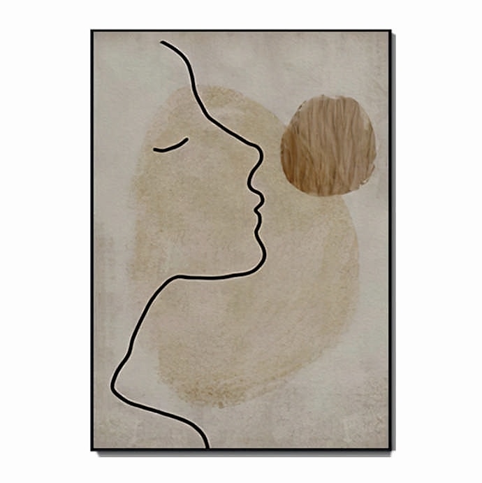 handgemaltes handgemachtes Ölgemälde elegante Dame Heimdekoration Dekor gerollte Leinwand Mode moderne Gemälde 2025 - $141.99 –P4