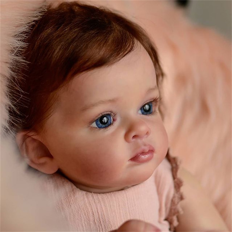 24 inch Reborn Baby Doll Finished Reborn Toddler Girl Doll Tutti Hand Paint Doll High Quality 3D skin multiple Layers Painting Visible Veins for Christmas Gifts 2025 - $184.99 –P4