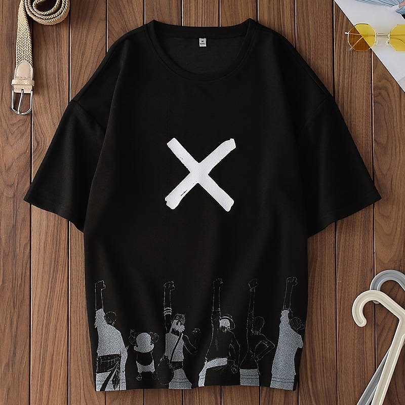 One Piece Monkey D. Luffy T-shirt Anime Cartoon Anime 3D 3D Harajuku Graphic For Couple's Men's Women's Adults' Back To School 3D Print 2025 - $17.49 –P2
