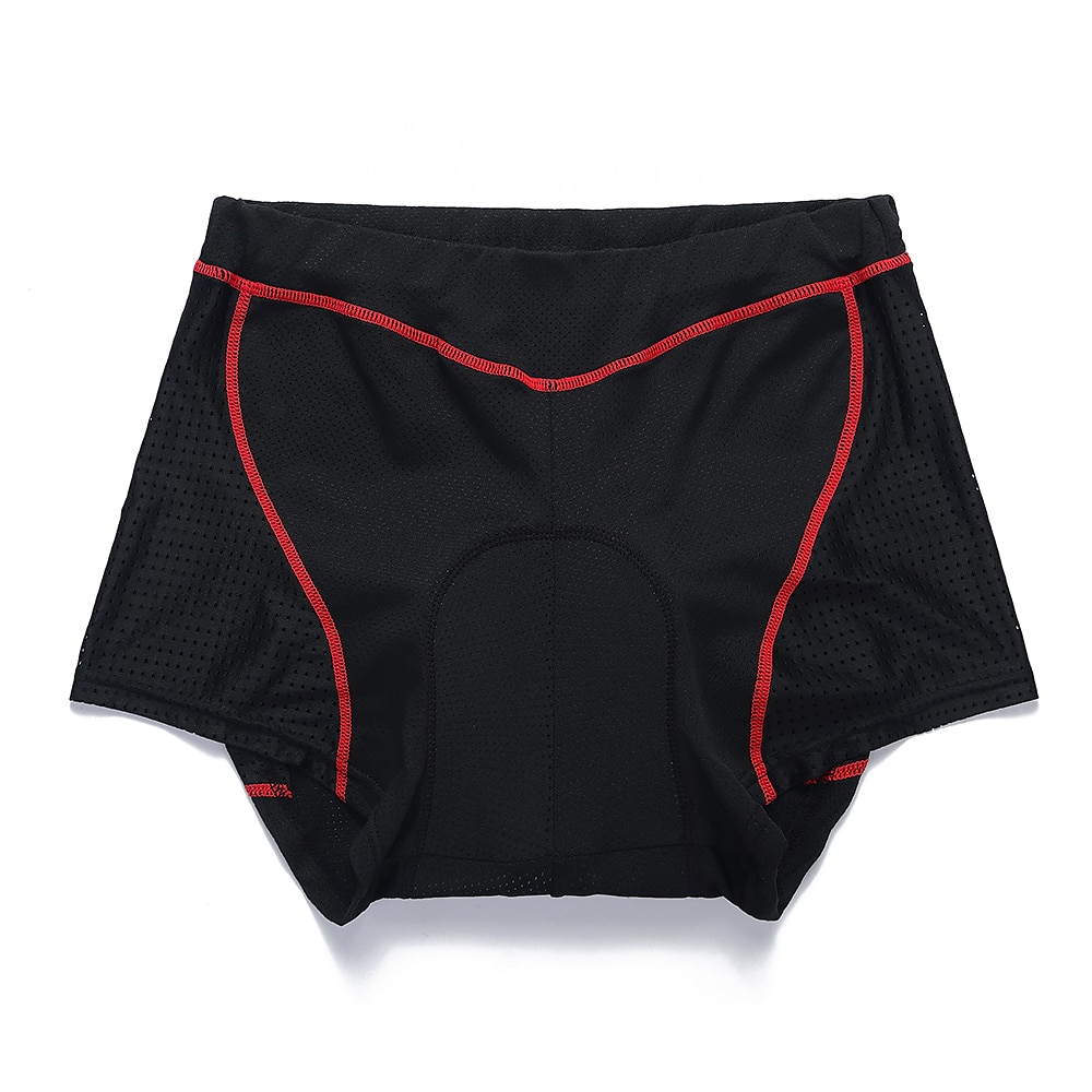 WOSAWE Voor heren Fietsondergoed Fietsbroek Gevoerde wielrenshorts Fietsen Short / Broekje Ondergoedshorts Semi-strakke pasvorm Bergracen Wegwielrennen Sport 4D Pad Ademend Sneldrogend Vermindert 2025 - $19.99 –P6
