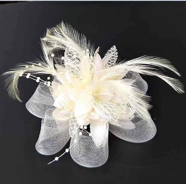 Vintage Style Elegant & Luxurious Tulle / Feathers Fascinators / Hats / Headwear with Floral / Beading 1PC Wedding / Ladies Day / Melbourne Cup Fascinators Race Day Dress 2026 - $16.49 –P9