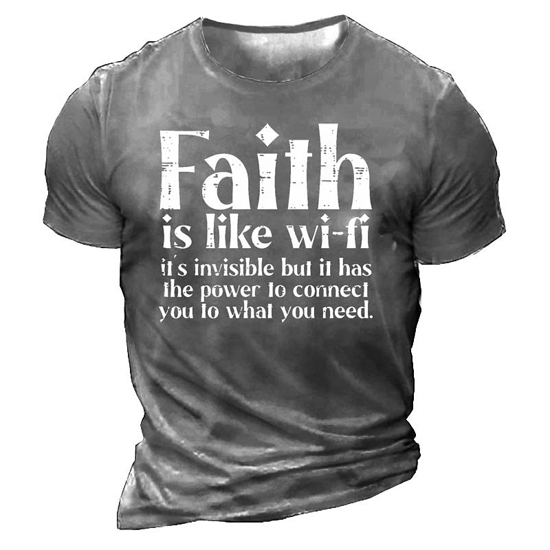 Men's Letter Graphic Prints T Shirt Graphic Tee Slogan T Shirts Distressed T Shirt Short Sleeve T shirt 3D Print Crew Neck Shirt Vintage Sports Designer Outdoor Street Daily Black Army Green Navy Blue 2025 - $17.99 –P4