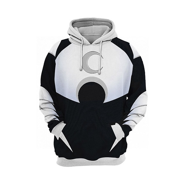 Moon Knight Vengeurs Sweat à capuche Anime Dessin Animé Animé 3D Classique Style de rue Pour Couple Homme Femme Adulte Rentrée scolaire Impression 3D de 2025 ? $38.99 –P1