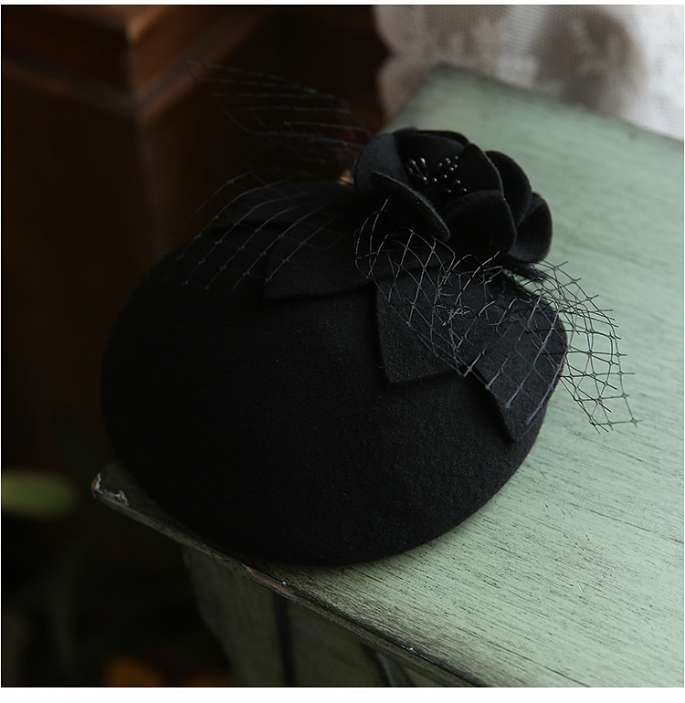 Retro Vintage 1950s Fascinator Hat Kate Middleton Women's Masquerade Party / Evening Bachelorette Party Adults Hat 2025 - $35.99 –P9