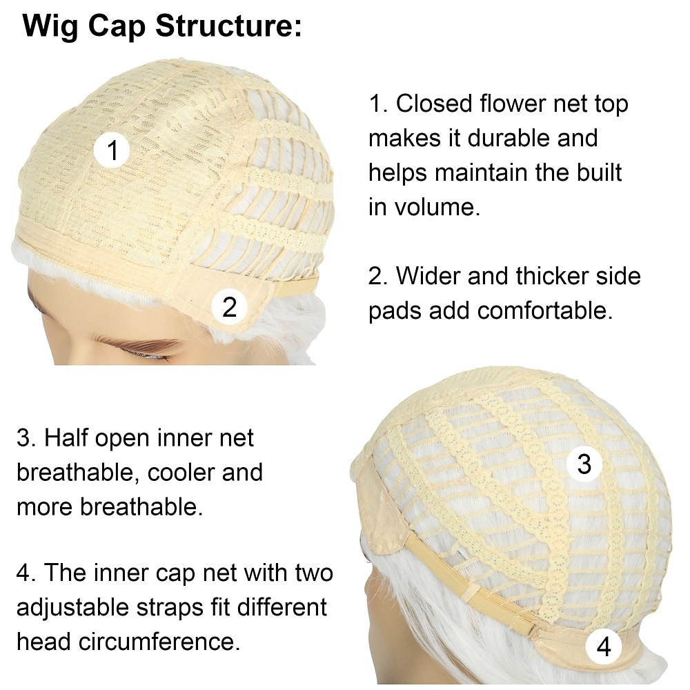 Hair Grey Colonial Wig Mens Powdered Wig for Cosplay Judge Lawyer Wig Funny Wigs  Wigs 2026 - $21.99 –P15