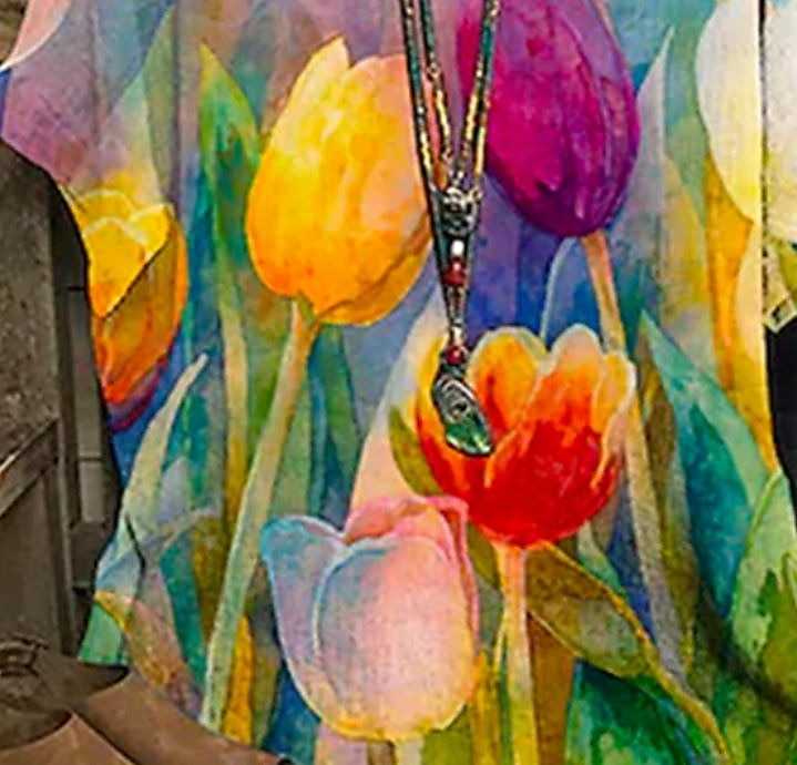 Női Plus Size Blúz Chiffon Alapvető Virág Mintás Dolman Ujjú Rövid Ujjú Kerek Nyak Mindennapi Weekend Kék Nyár Tavasz 2025 - $28.99 –P3