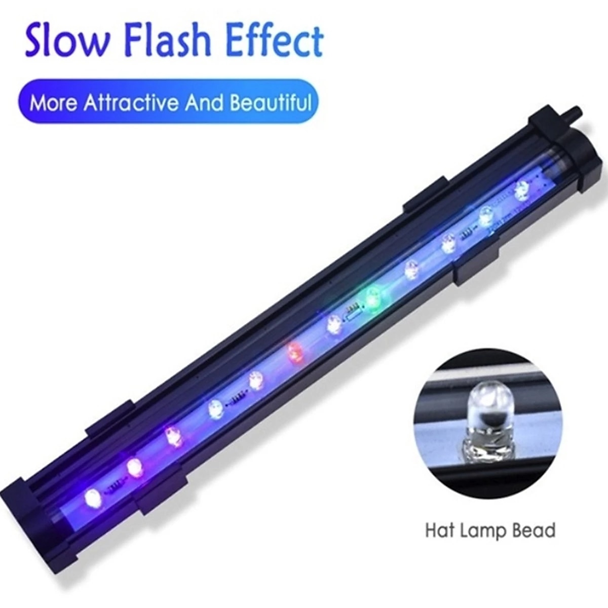 Afstandsbediening 100-240 v 18-116 cm led aquarium licht aquarium dompelpomp licht aquatische luchtbel zuurstof lamp eu ons plug aquarium licht 2025 - $47.99 –P6