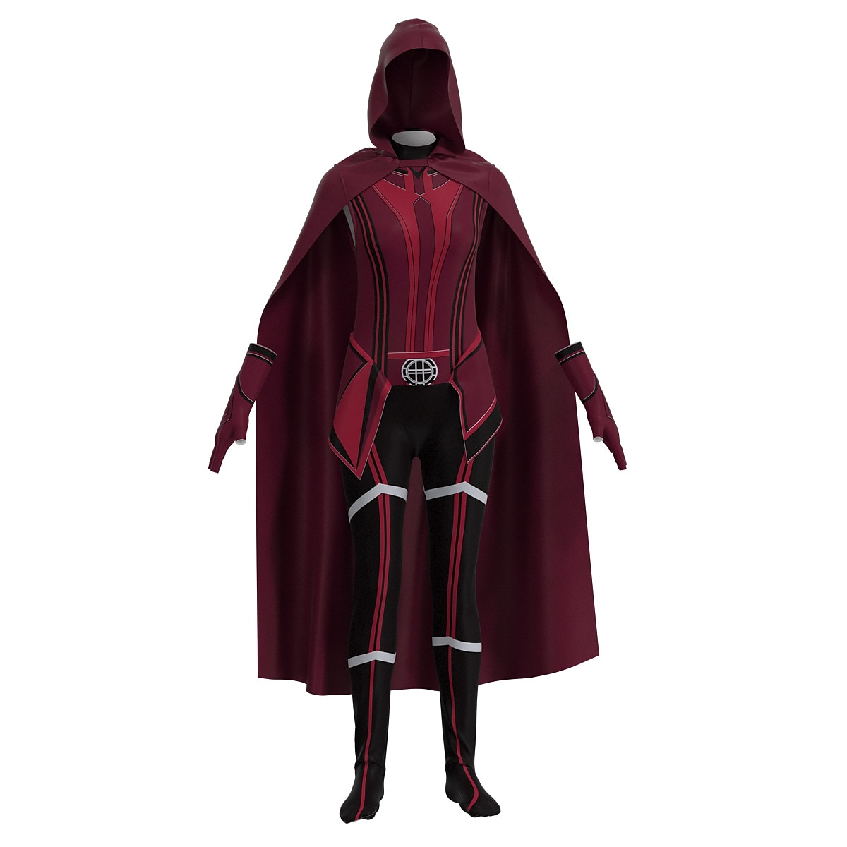 Scarlet Witch Wanda Django Maximoff Outfits Gemaskerd Bal Cosplay Kostuum feest Film cosplay for Dames Volwassenen Maskerade Vrijgezellenfeest 2025 - $65.99 –P6