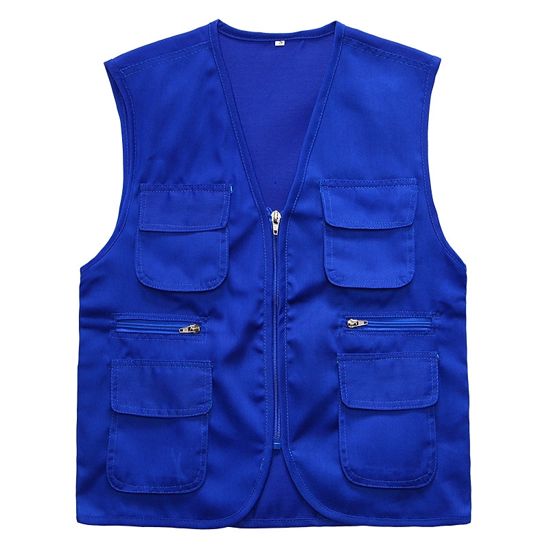 Herr Dam Fiskeväst Vandringsväst Ärmlös Väst Jacka Överdelar Utomhus Andningsfunktion Snabb tork Multi Pocket Lättvikt Vår Polyester Svart Gul Rubinrött Fiske Klättring Löpning 2025 - $17.99 –P8