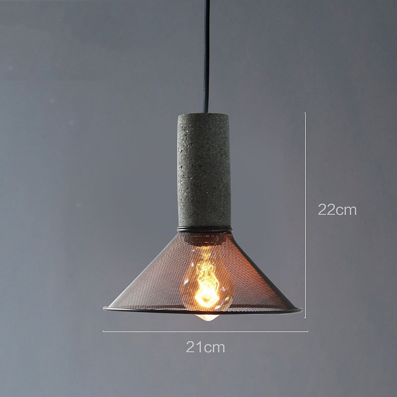 6 cm pendel enkelt design øy design pendel metall malt finish vintage nordisk stil 85-265v 2025 - $127.99 –P3