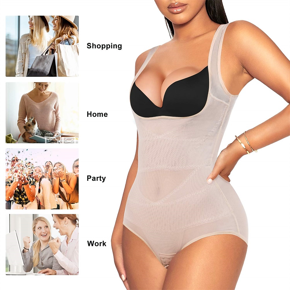 Shapewear Bodysuit for Women Tummy Control Butt Lifter Panty Hi-Waist Trainer Stomach Body Shaper Slimming Girdles 2026 - $21.99 –P5